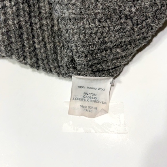 Madewell Grey 100% Merino Wool Sweater - Picture 8 of 9